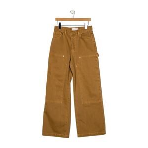 La Ligne Highrise Wide Leg Jeans - M - Brown